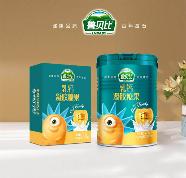 魯貝比乳鈣凝膠糖果