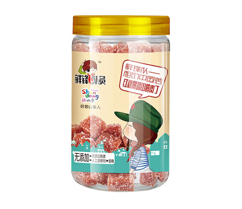 鮮鋒隊(duì)員紅糖果蔬山楂肉丁