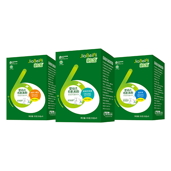 嘉唄噯嬰幼兒有機(jī)米粉盒裝