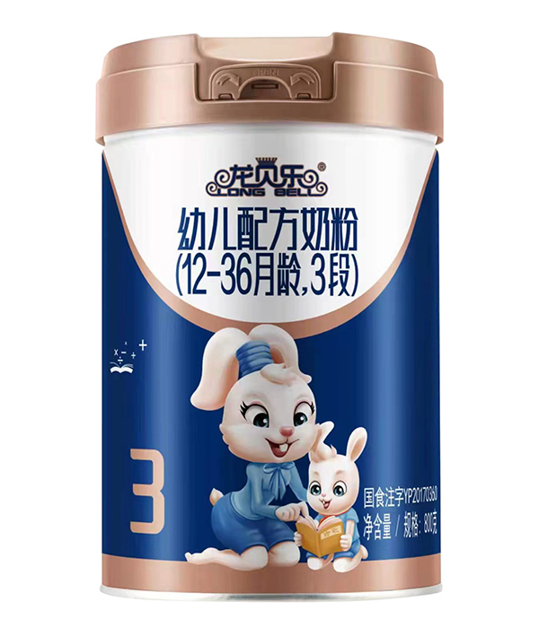 龍貝樂幼兒配方奶粉3段