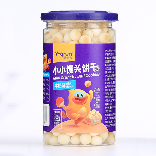 嬰祁潤小小饅頭餅干-牛奶味