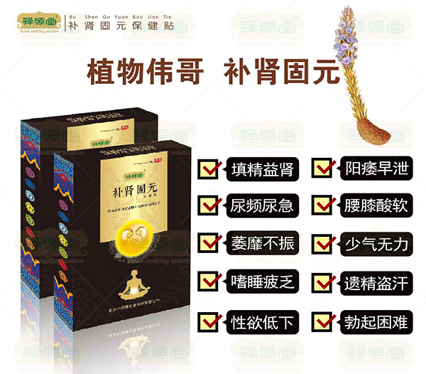 釋源堂補(bǔ)腎固元保健貼