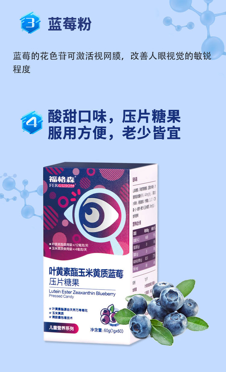 福格森葉黃素酯玉米黃質(zhì)藍莓壓片糖果詳情頁_07.jpg