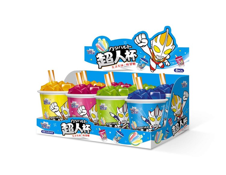 飛天貓超人杯-吸管糖