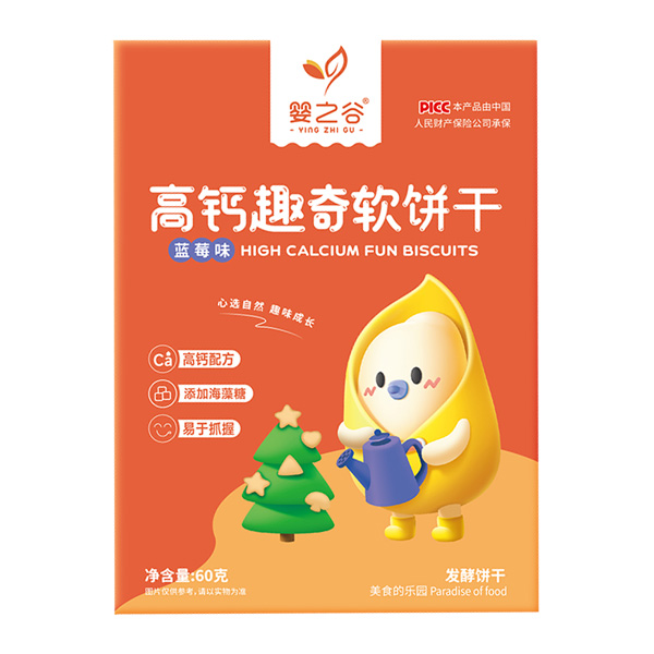 嬰之谷高鈣趣奇軟餅干-藍莓味