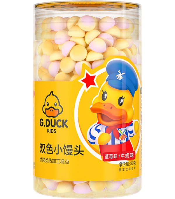 G.DUCK小黃鴨雙色小饅頭 草莓牛奶味.png