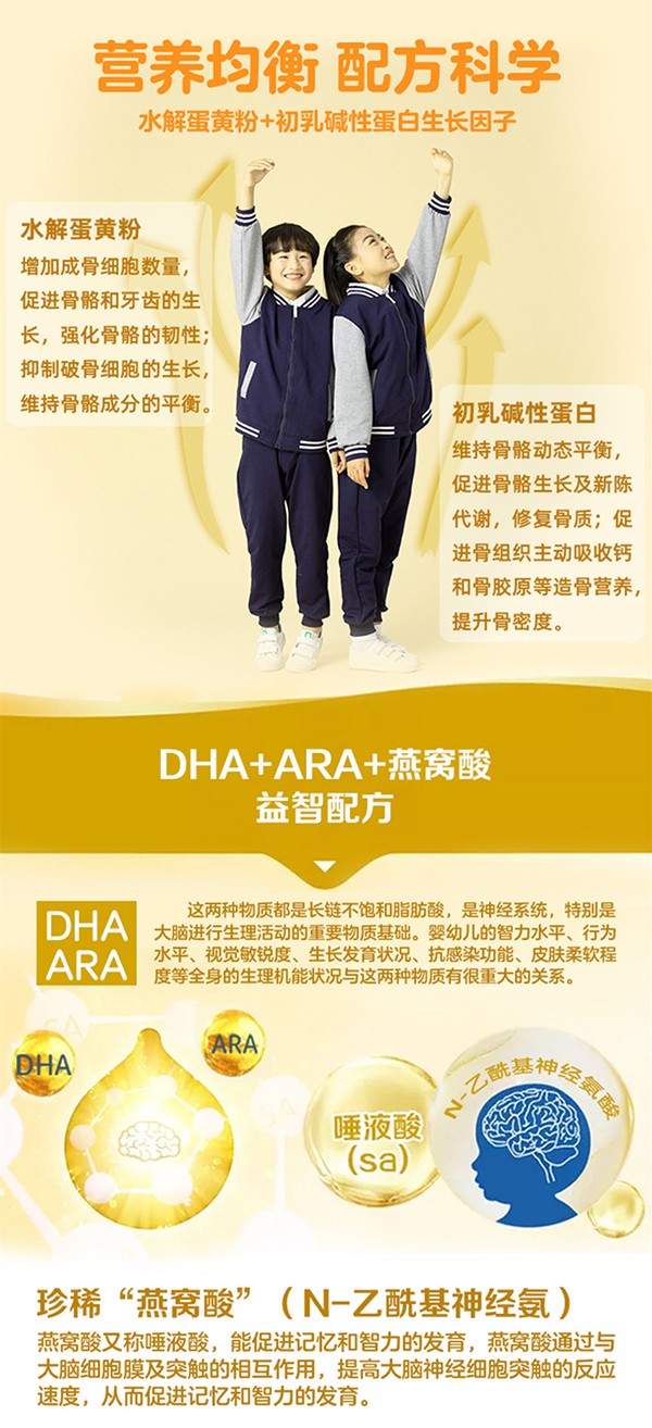 三好成長(zhǎng)乳鐵蛋白兒童奶粉6