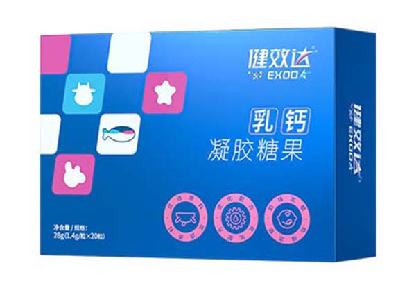 健效達乳鈣凝膠糖果