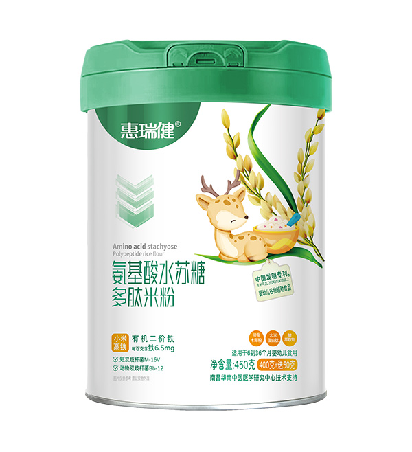 惠瑞健氨基酸水蘇糖多肽米粉-小米高鐵