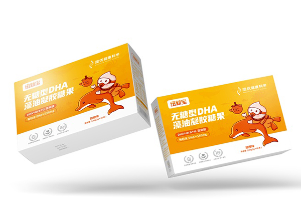 紐新寶無(wú)糖型DHA藻油凝膠糖果