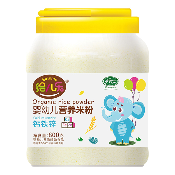 繪兒樂(lè)嬰幼兒鈣鐵鋅營(yíng)養(yǎng)米粉800g
