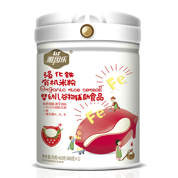 雅因樂(lè)有機(jī)米粉 強(qiáng)化鐵