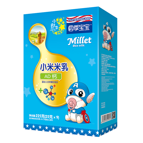 四季寶寶小米米乳盒裝-AD鈣