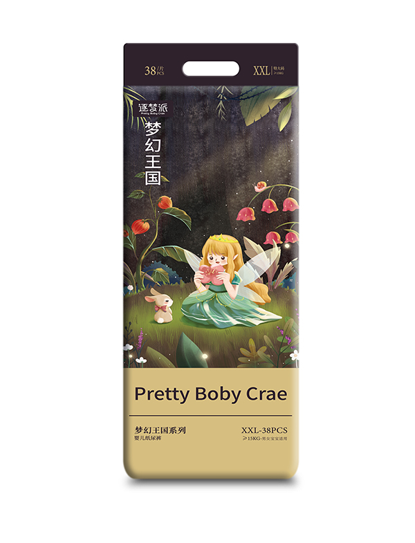逐夢派夢幻王國系列嬰兒紙尿褲XXL38