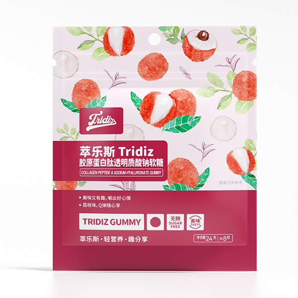 Dipro迪輔樂萃樂斯膠原蛋白肽透明質(zhì)酸鈉軟糖(袋裝)