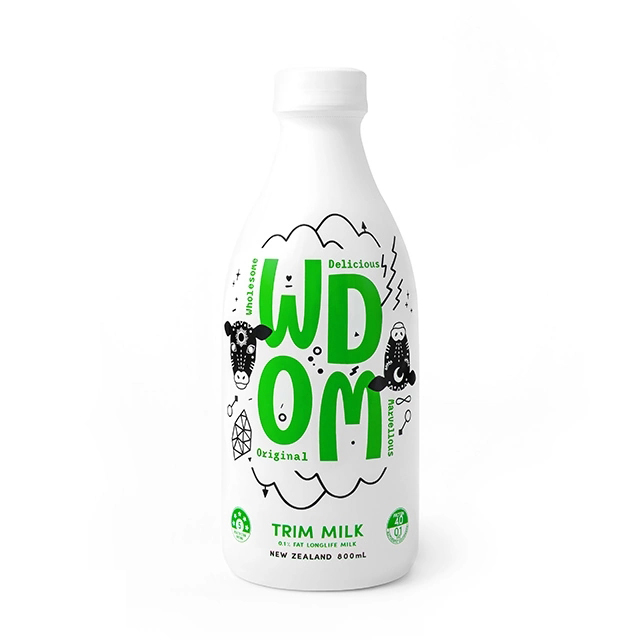 渥康脫脂牛奶800ml