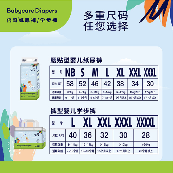 倍奇夏日小清新系列紙尿褲,學(xué)步褲1.jpg