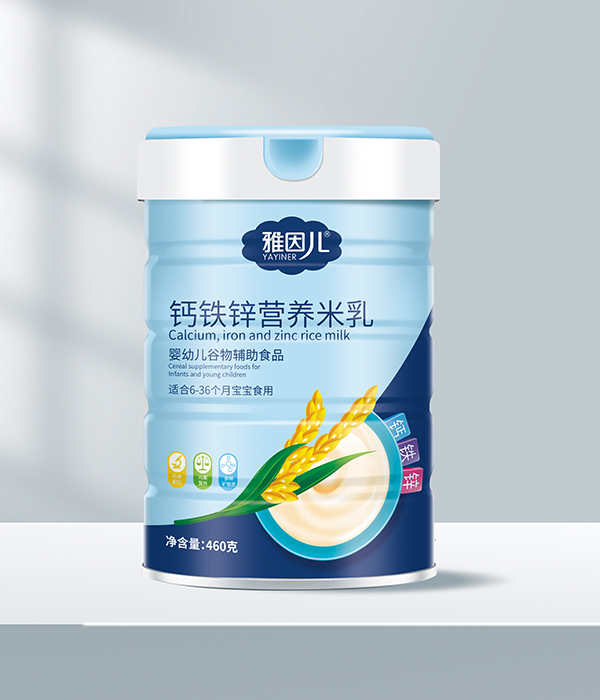 雅因兒鈣鐵鋅營養(yǎng)米乳
