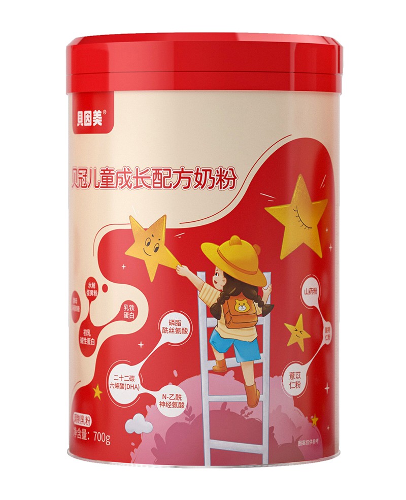 貝因美貝冠兒童成長(zhǎng)配方奶粉