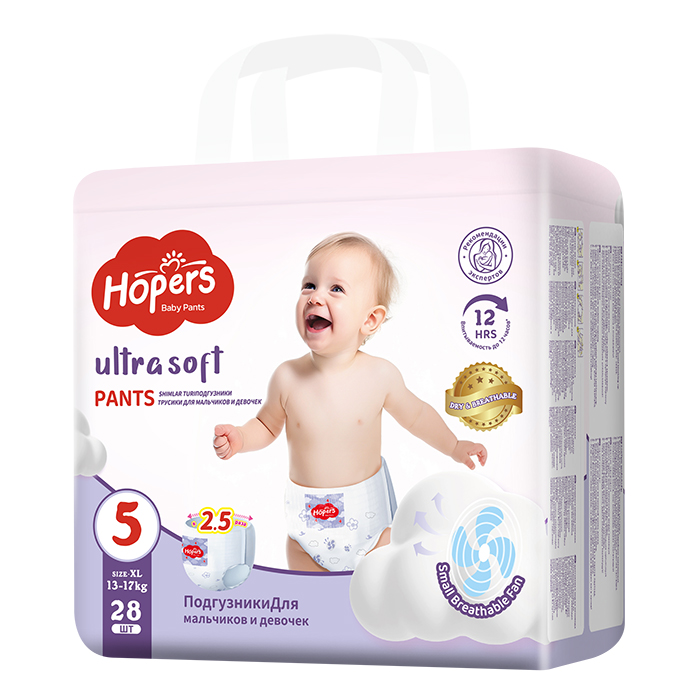 Hopers嬰兒拉拉褲XL