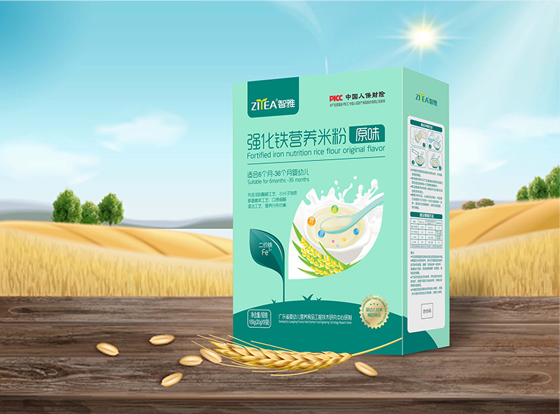 智雅強化鐵營養(yǎng)米粉原味 盒裝