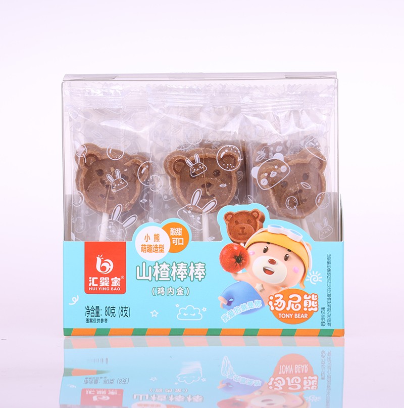 匯嬰寶小熊萌趣造型山楂棒棒-雞內(nèi)金