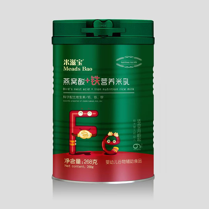 米滋寶燕窩酸+鐵營(yíng)養(yǎng)米乳