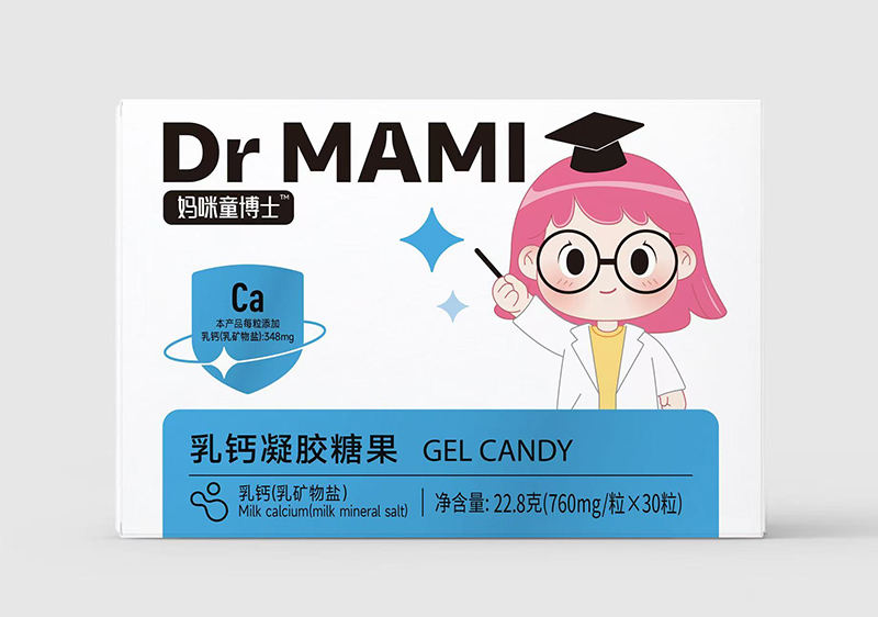 媽咪童博士乳鈣凝膠糖果