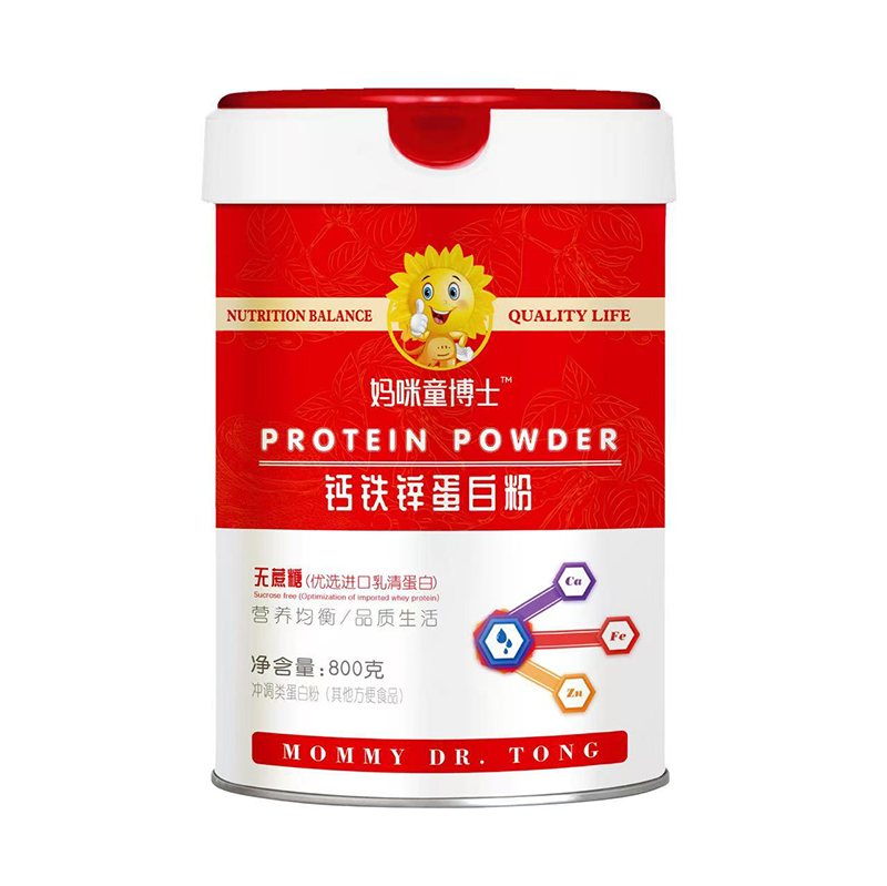 媽咪童博士鈣鐵鋅蛋白粉