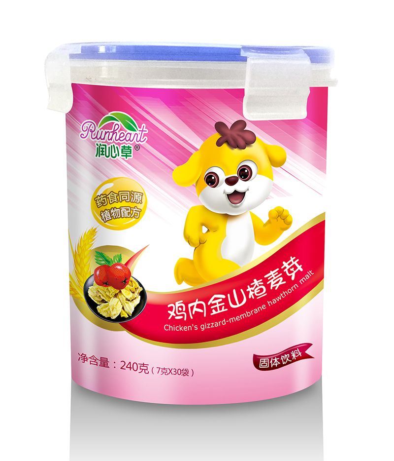 潤(rùn)心草雞內(nèi)金山楂麥芽固體飲料240克.jpg 潤(rùn)心草雞內(nèi)金山楂麥芽固體飲料240克.jpg