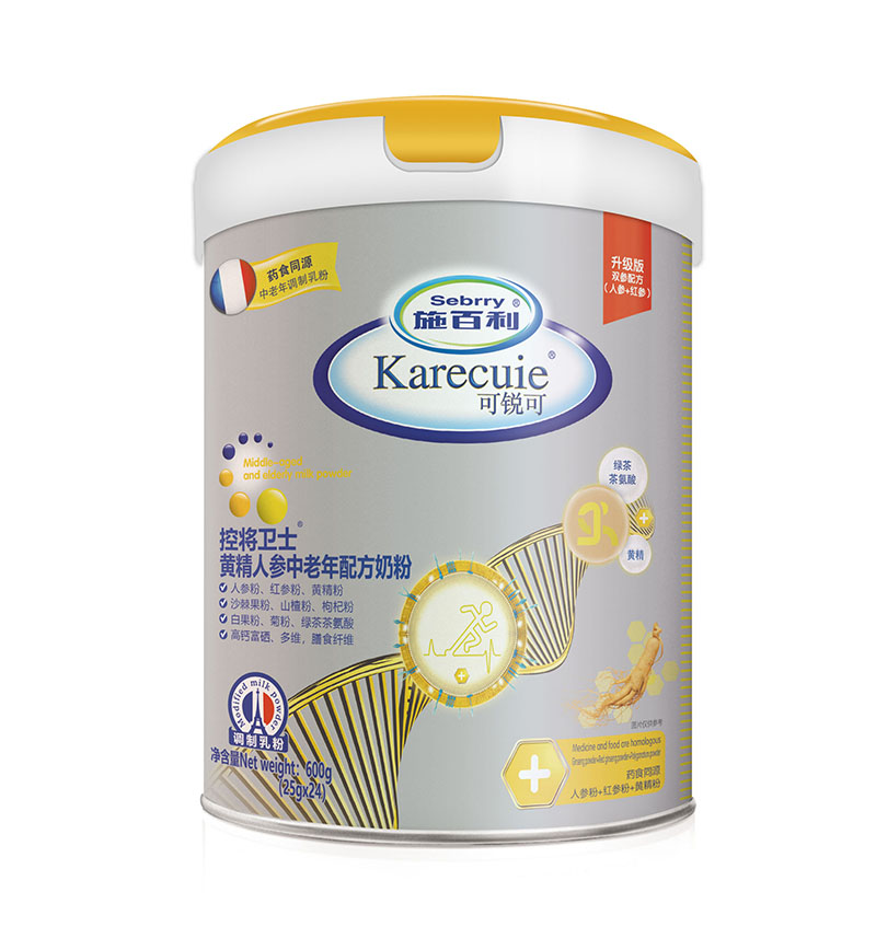 施百利控將衛(wèi)士黃精人參中老年配方奶粉