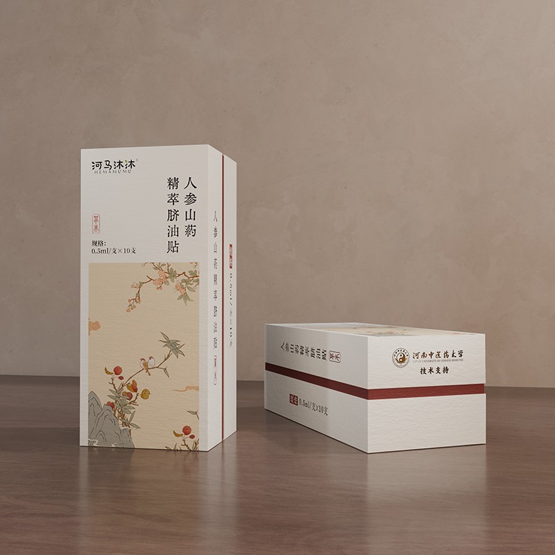 河馬沐沐人參山藥精粹臍油貼