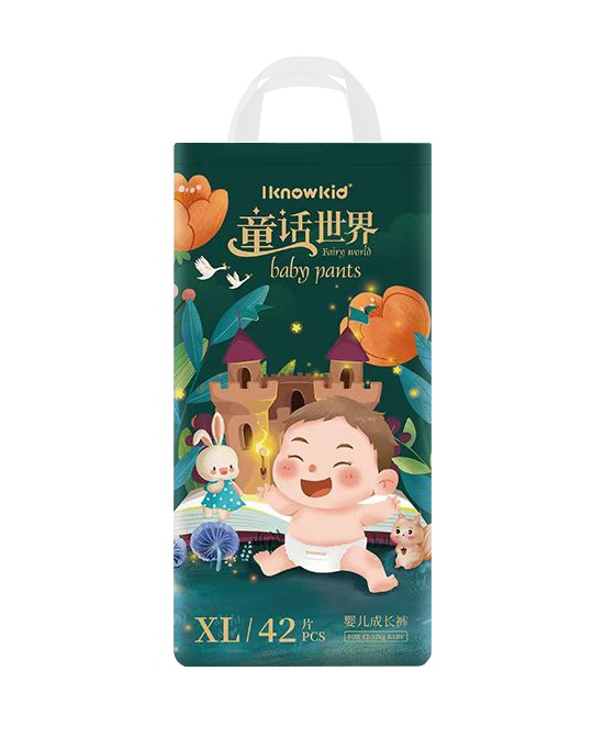 我懂寶寶童話世界成長(zhǎng)褲XL