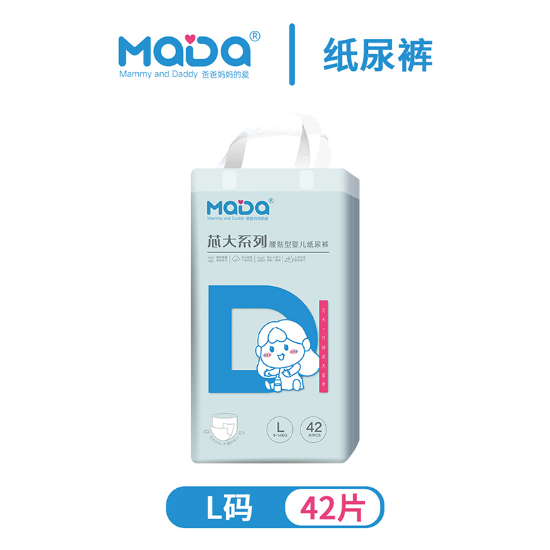 MaDa芯大系列腰貼型嬰兒紙尿褲L42.jpg