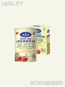 太子樂DHA+AA水果多維營養(yǎng)米粉(1階段)