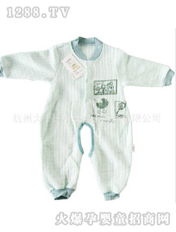 哆啦小貝嬰兒開襠哈衣