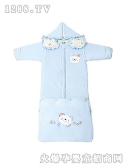 愛佳寶卡樂(lè)比熊加長(zhǎng)脫袖大睡袋