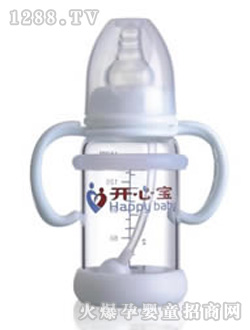 開(kāi)心寶玻璃奶瓶KXB-8308