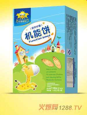 金盾愛(ài)嬰奶伴護(hù)腸機(jī)能餅干