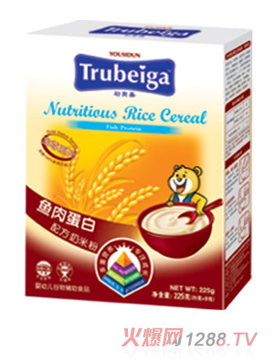 初貝嘉嬰幼兒魚肉蛋白配方奶米粉