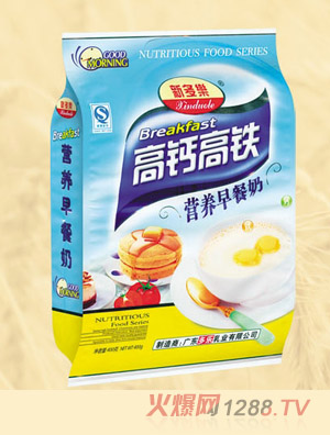 新多樂(lè)高鈣高鐵營(yíng)養(yǎng)早餐奶
