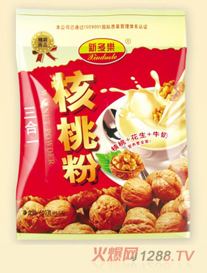 新多樂(lè)核桃+花生+牛奶核桃粉
