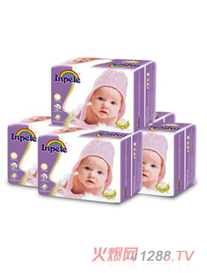 英貝利天然棉柔紙尿褲M(mǎn)26片