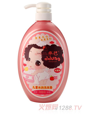 冬己兒童水潤(rùn)洗發(fā)露（水蜜桃）
