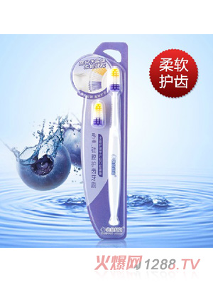 袋鼠媽媽產(chǎn)后專(zhuān)用硅膠牙刷