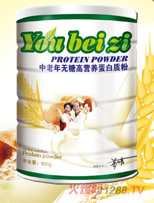 優(yōu)貝滋中老年無糖高營養(yǎng)蛋白質粉