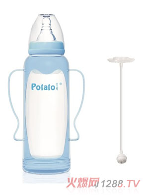 小土豆PP防護罩標準口徑大奶瓶