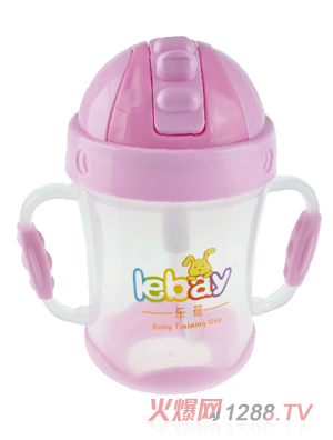 樂蓓嬰幼兒學飲杯6928粉紅色