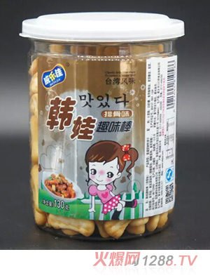 威樂(lè)佳韓娃排骨味趣味棒