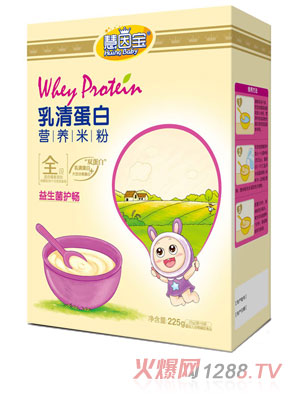 慧因寶益生菌護暢盒裝乳清蛋白營養(yǎng)米粉